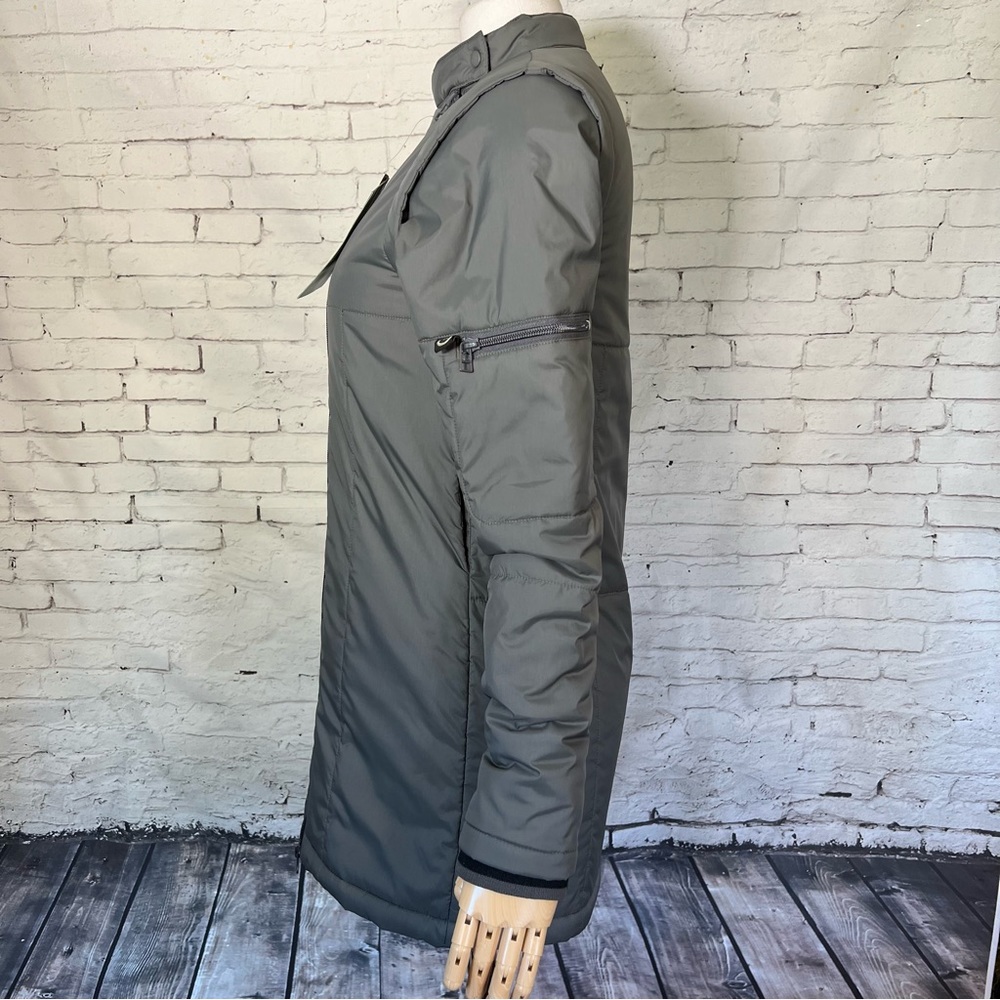 🎉HP🎉 NEW NWT NOS Vintage Stussy Thermolite Jacket Long Parka Full Zip SIZE XS - Picture 8 of 16